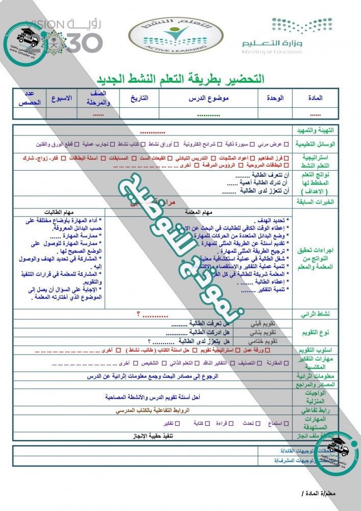 تحضير مادة تربية اسرية ثاني ابتدائى الفصل الدراسي الثاني