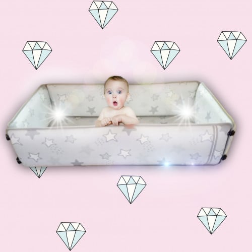 محبس النوم (نجوم الفقاعات) نسيج ثلاثي الأبعاد آمن عازل للحرارة والبرودة