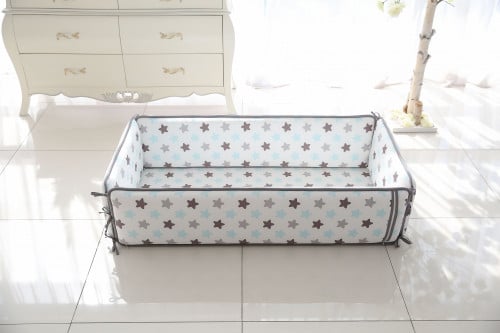 محبس النوم(النجوم الخضراء) نسيج ثلاثي الأبعاد أمن عازل للحرارةوالبرودة