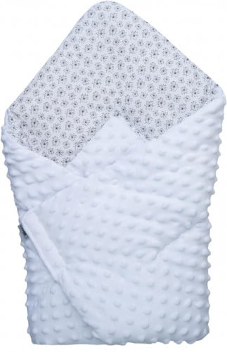 غطاء و مدس للطفل للحمل وحقيبة للأمهات (رمادي)