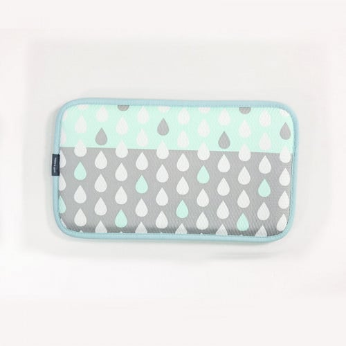 وسادة الطفل( تصميم قطرات الماء) نسيج شبكي