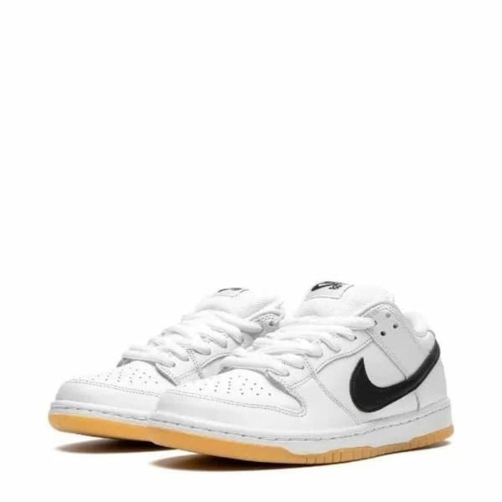 نايكي SB Dunk Low Pro White Gum.