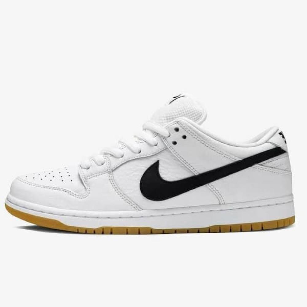 نايكي SB Dunk Low Pro White Gum.
