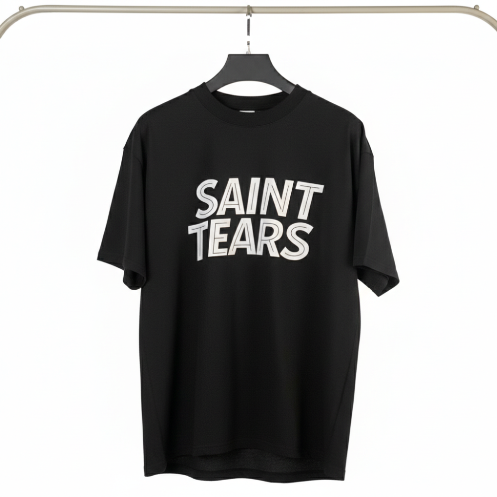 تيشيرت "SAINT TEARS" - إصدار أزهار الكرز (Oversized Edition)