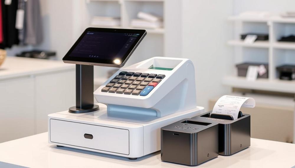 تطبيقات و استخدامات جهاز كاشير Sunmi V2 في الأعمال