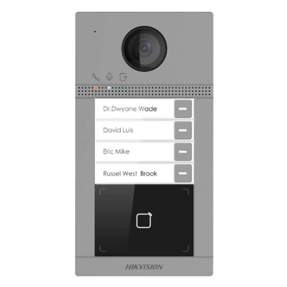أفضل جهاز انتركوم Door Station من Hikvision DS-KV8413-WME1(C) بعدسة 2MP و RAM 256