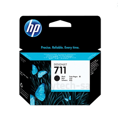 حبر طابعة 711 أسود HP 711 DesignJet Black Toner