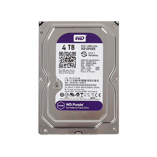 WD Purple 4TB Hard Disk Drive - WD 4TB هارديسك