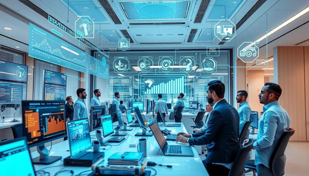 تحسين الكفاءة التشغيلية باستخدام الذكاء الاصطناعي