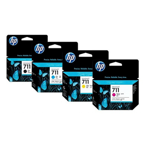 طقم حبر 711 HP 711 DesignJet Toner