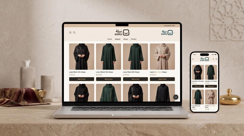 حلول سلة لقطاع الأزياء والعبايات
