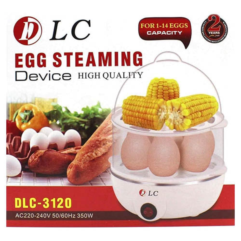 جهاز تسخين وطبخ البيض بالبخار DLC-3120 سعة 14 بيضة  -متجر اقتناء