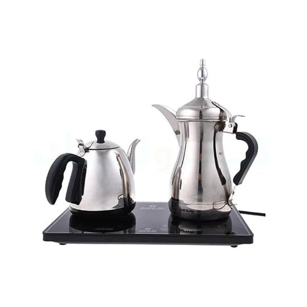 طقم دلة الخليج الكهربائي الفاخر شاي و قهوة -متجر اقتناء