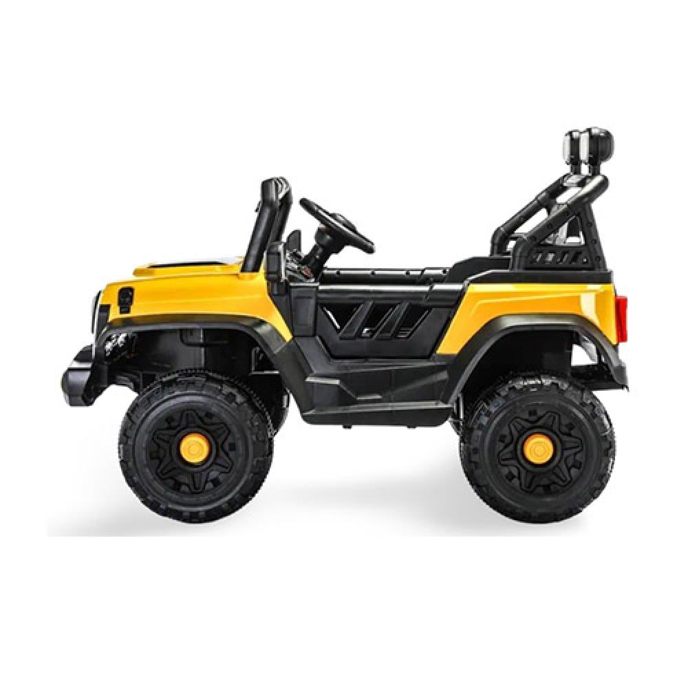سيارة جيب كهربائية للأطفال بمحركين 12 فولت من عمر 3 إلى 7 سنوات عن بعد والتحكم اليدوي