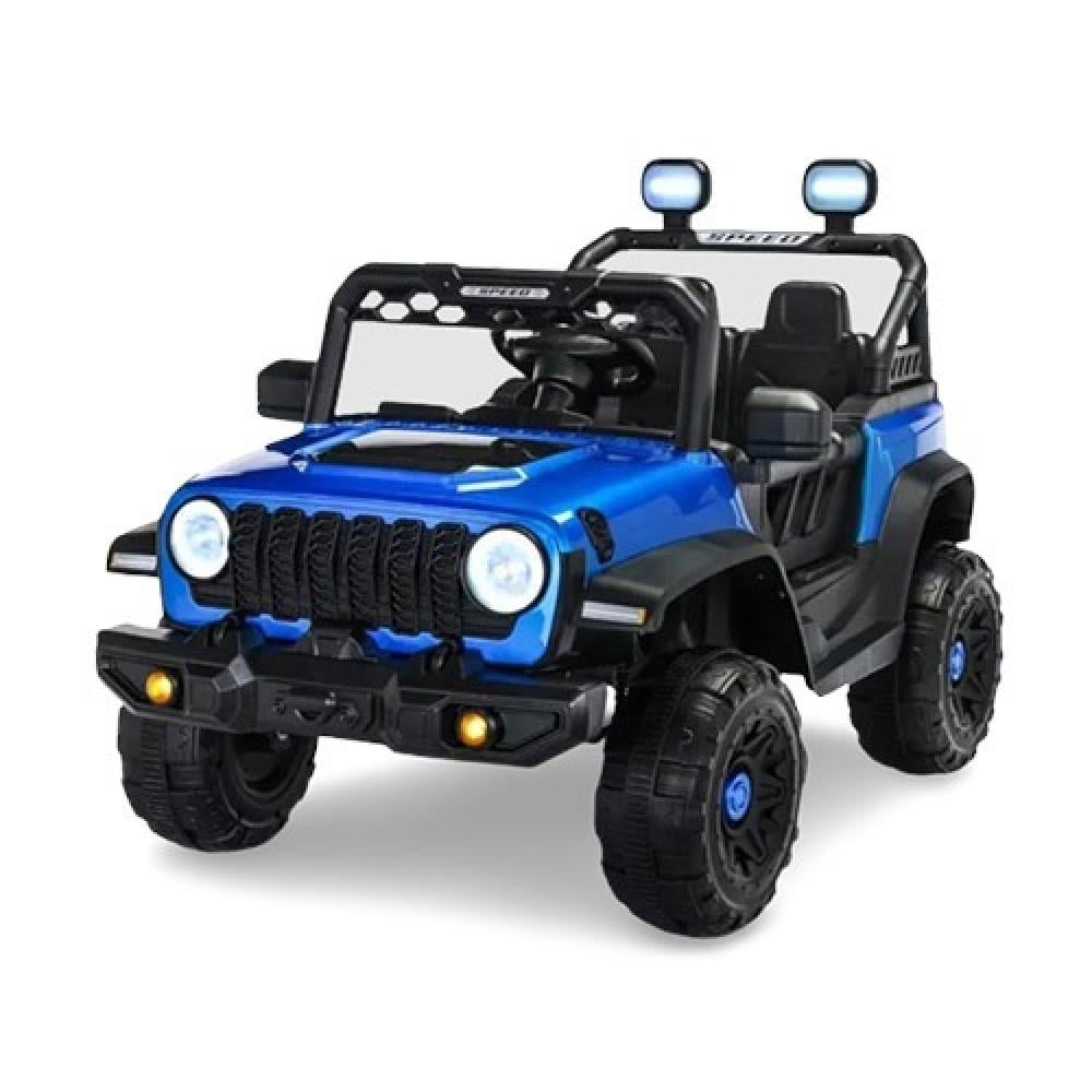 سيارة جيب كهربائية للأطفال بمحركين 12 فولت من عمر 3 إلى 7 سنوات عن بعد والتحكم اليدوي