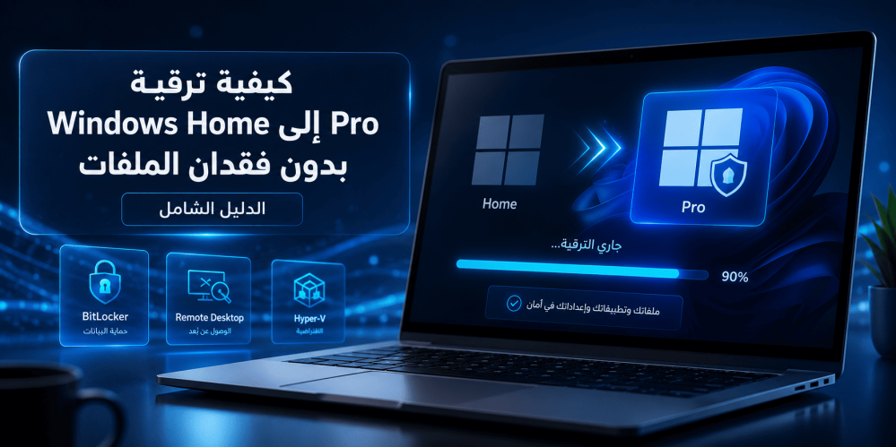 How to Upgrade Windows Home to Pro Without Losing Files