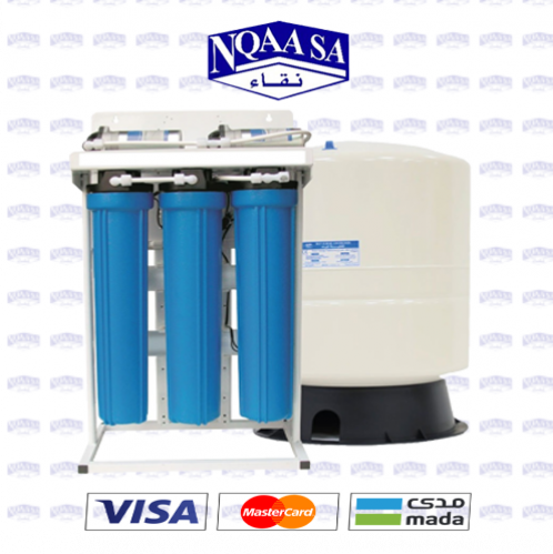 فلتر ماء للمطاعم والمقاهي 300جالون(1200لتر ) مع تانك
