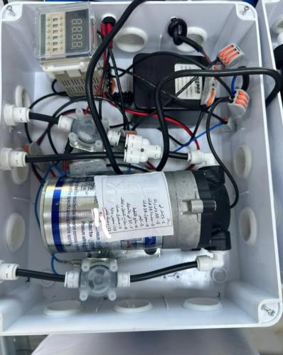 رذاذ تجميع المحل  ( ١٠  رأس مجال تغطية ١٥ متر)