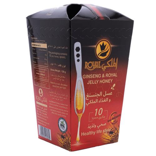 عسل الجنسنغ والغذاء الملكي