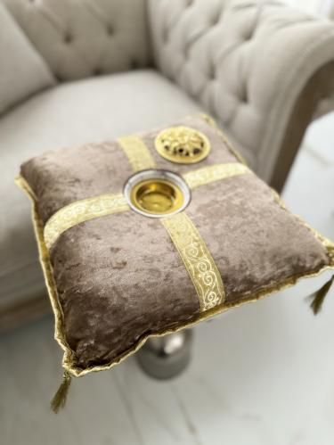 مبخرة بالقماش المخملي