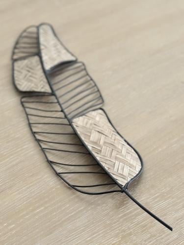 ديكور حديد وخوص