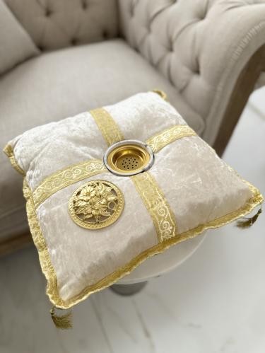 مبخرة بالقماش المخملي