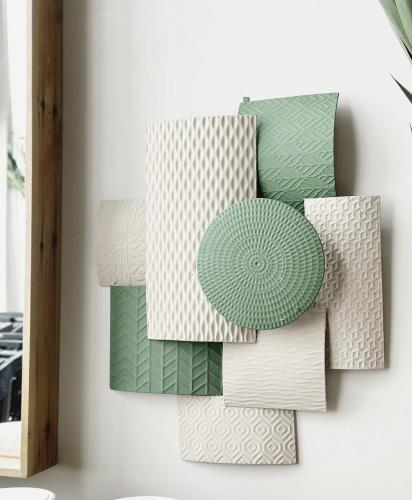 لوحة حديد أخضر