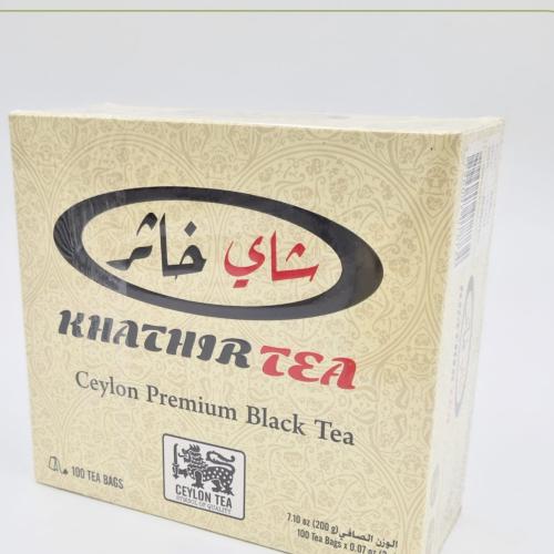 شاي خاثر 100 خيط