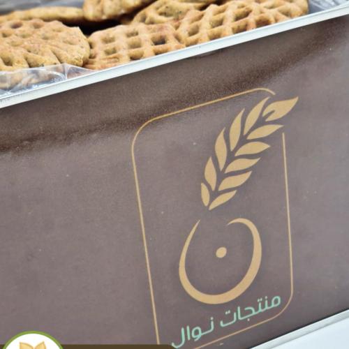 فتيت نوال بالتمر شغل منزلي