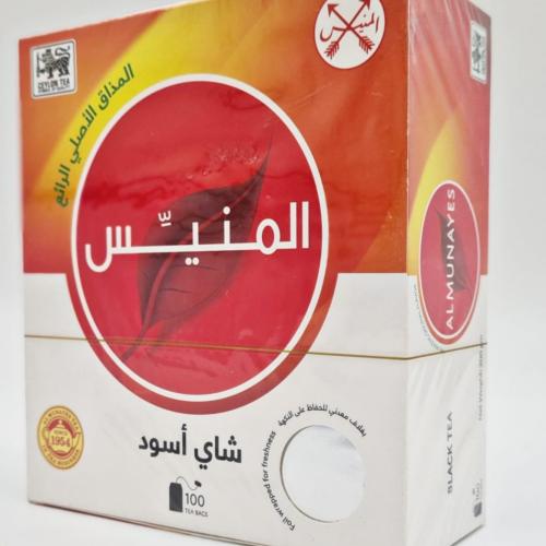 شاي المنيس ابيض 100 كيس