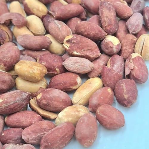 فول سوداني بالقشر