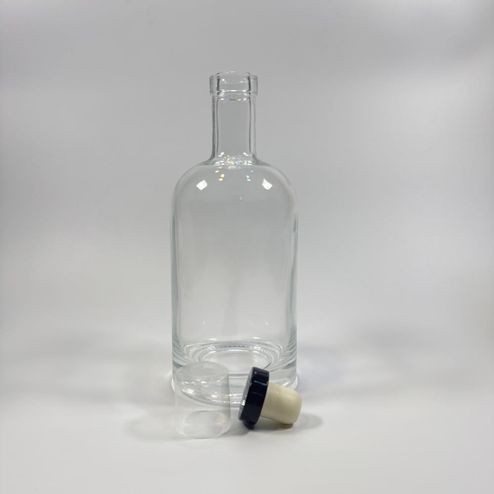 قارورة زجاج شفاف 500 مل