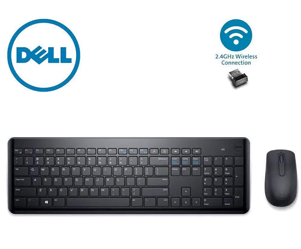 Dell KM3322W Wireless Keyboard and Mouse ( Arabic/English ) - Black