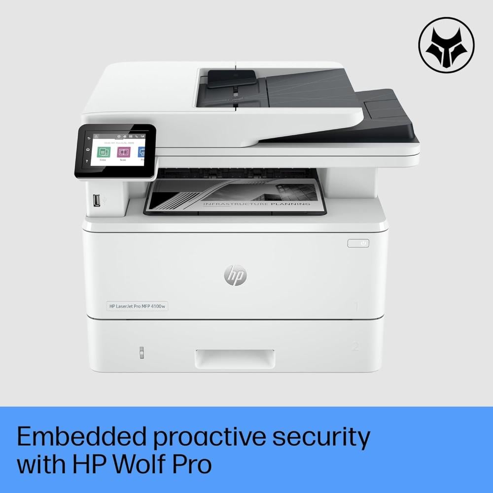 HP LaserJet MFP M4103fdw Printer with High-Quality Printing