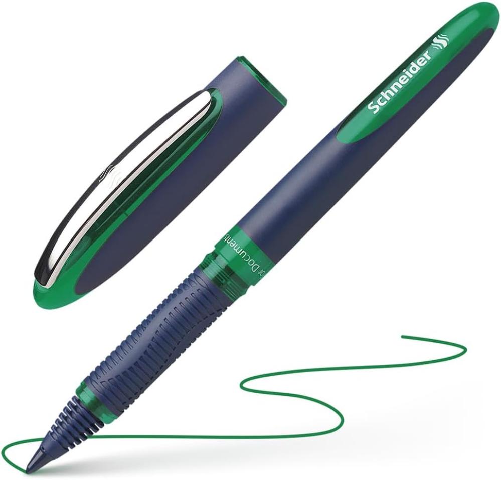 Schneider One Business Rollerball Pen – Green – mm – Made in