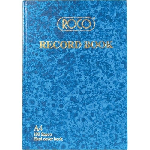 دفتر تسجيل روكو - Record Book A4