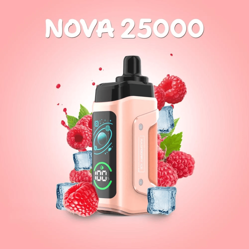 سحبة نوفا قو تو 25000 شفطة راسبيري ايس