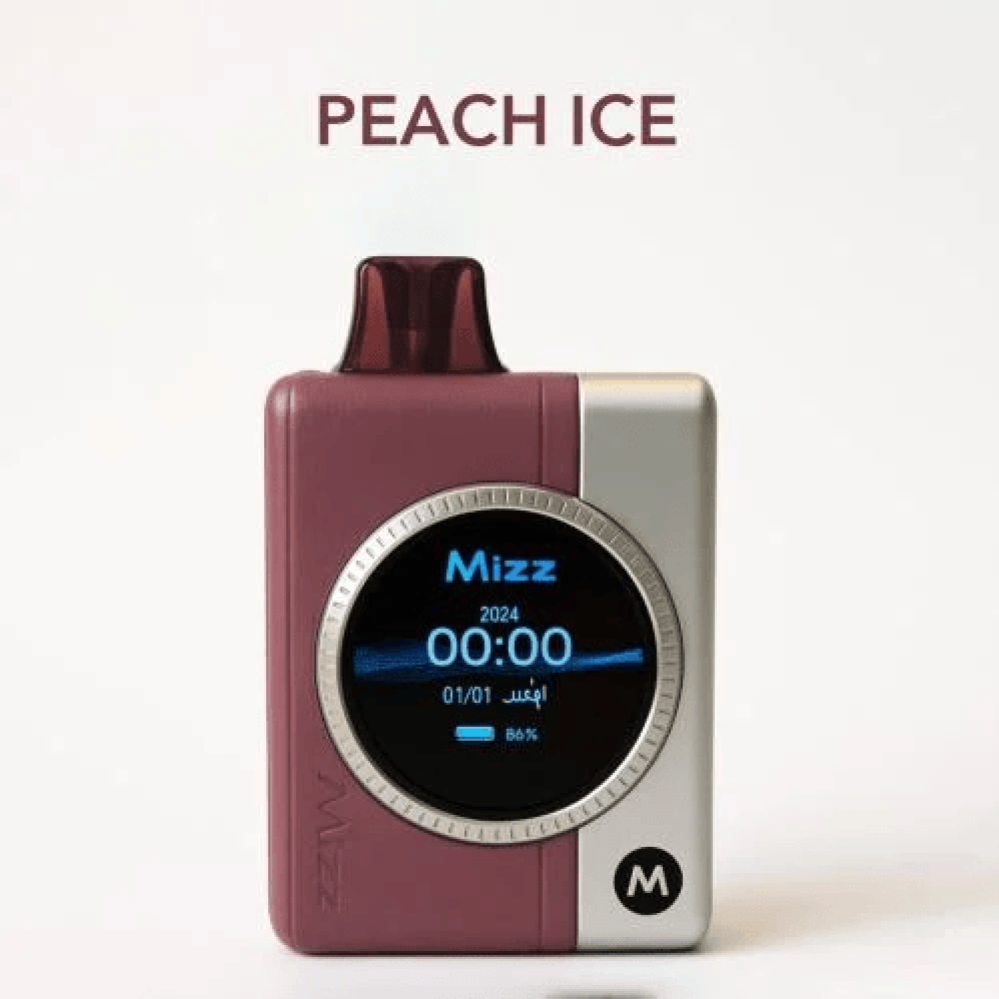 ميز ام 1 بود 18000 سحبة مع بطارية خوخ ايس