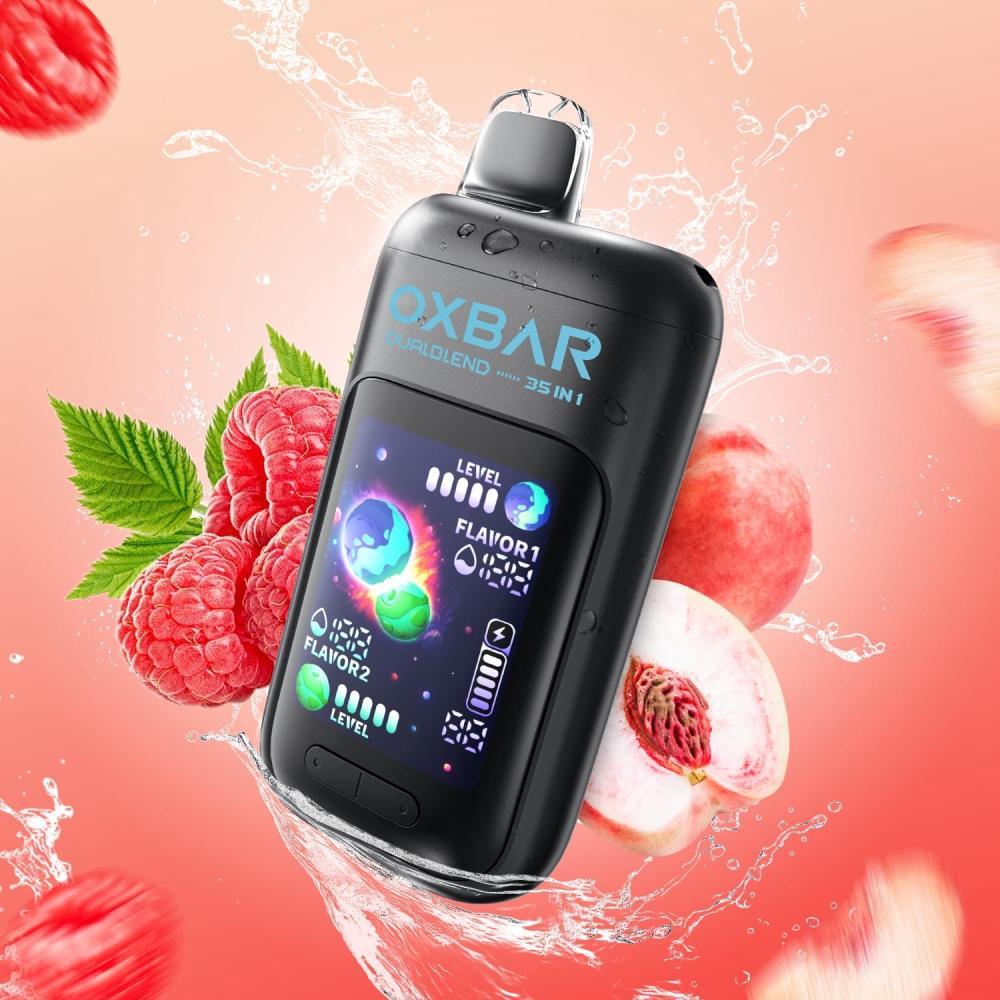 سحبة  اوكس بار ديول بليند 35000 شفطة خوخ راسبيري