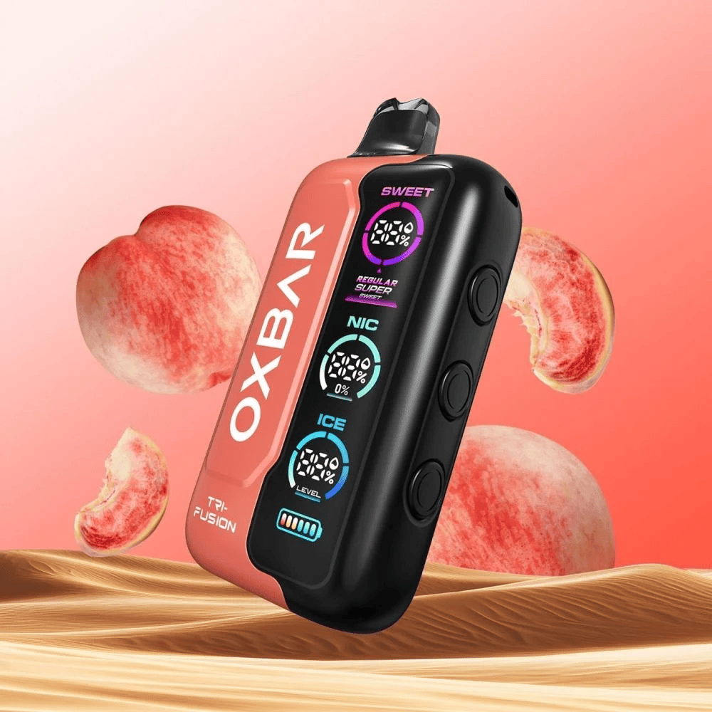 سحبة اوكسبار تري فيوجن 40000 نفخة خوخ, اوكسبار فيب