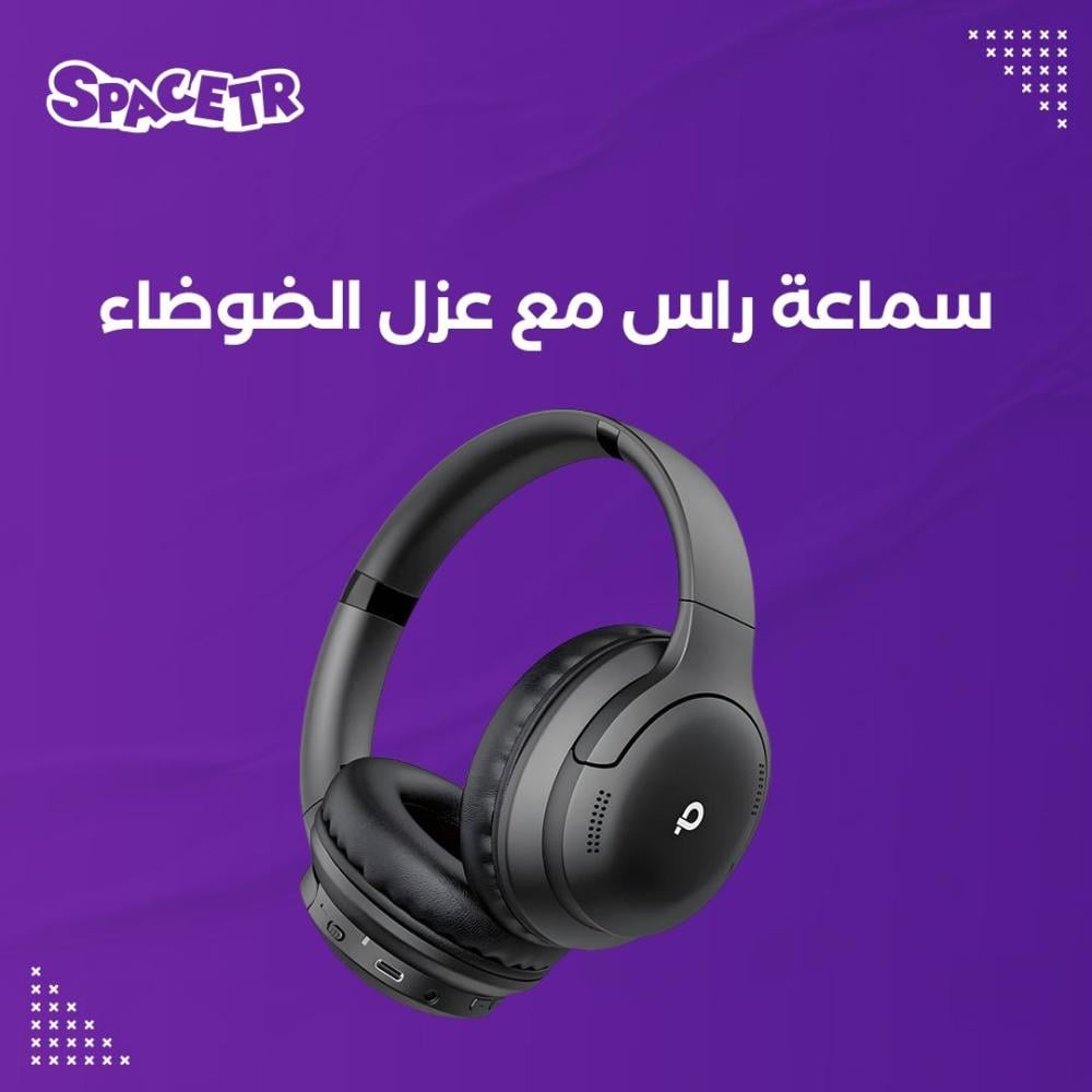 سماعة رأس مع عزل الضوضاء