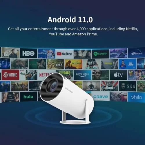 جهاز عرض HY300 بروجتكر 4K Android 11