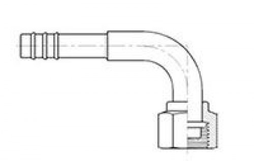 CONNECTOR 3-4 90D ELBOW O-RING NO 10809W