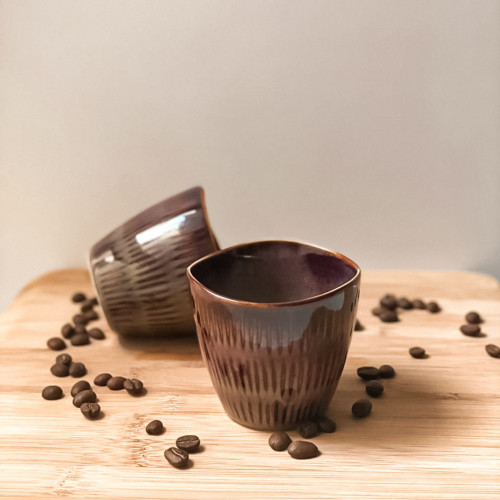 كوب Brown مموج 150 مل