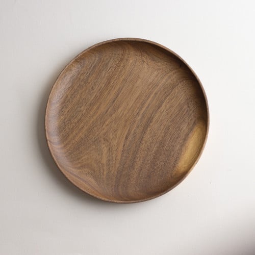 soft wood plate - طبق