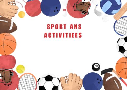 مطوية PDF - sports and activities