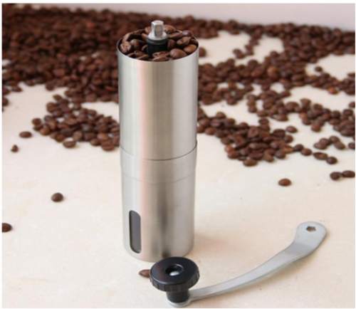 مطحنة يدوية ستيل فضي/ أسود ميبرو