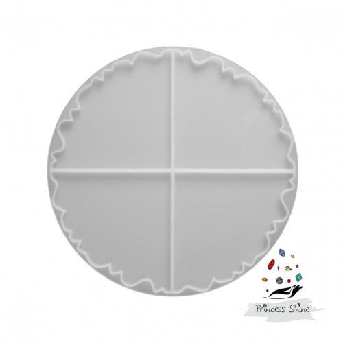 357 - قالب سيلكون مقسم