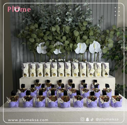 ٧٢ حبة عطر مع اللوقو مناسب للأفراح