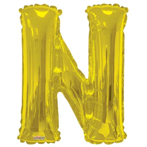 بالون حرف Helium balloon N